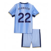 Tottenham Hotspur Brennan Johnson #22 Auswärts Trikotsatz Kinder 2024-25 Kurzarm (+ Kurze Hosen)